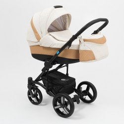 CH07 - Детская коляска Mr Sandman West-East Premium (2 в 1) 50% Эко кожа